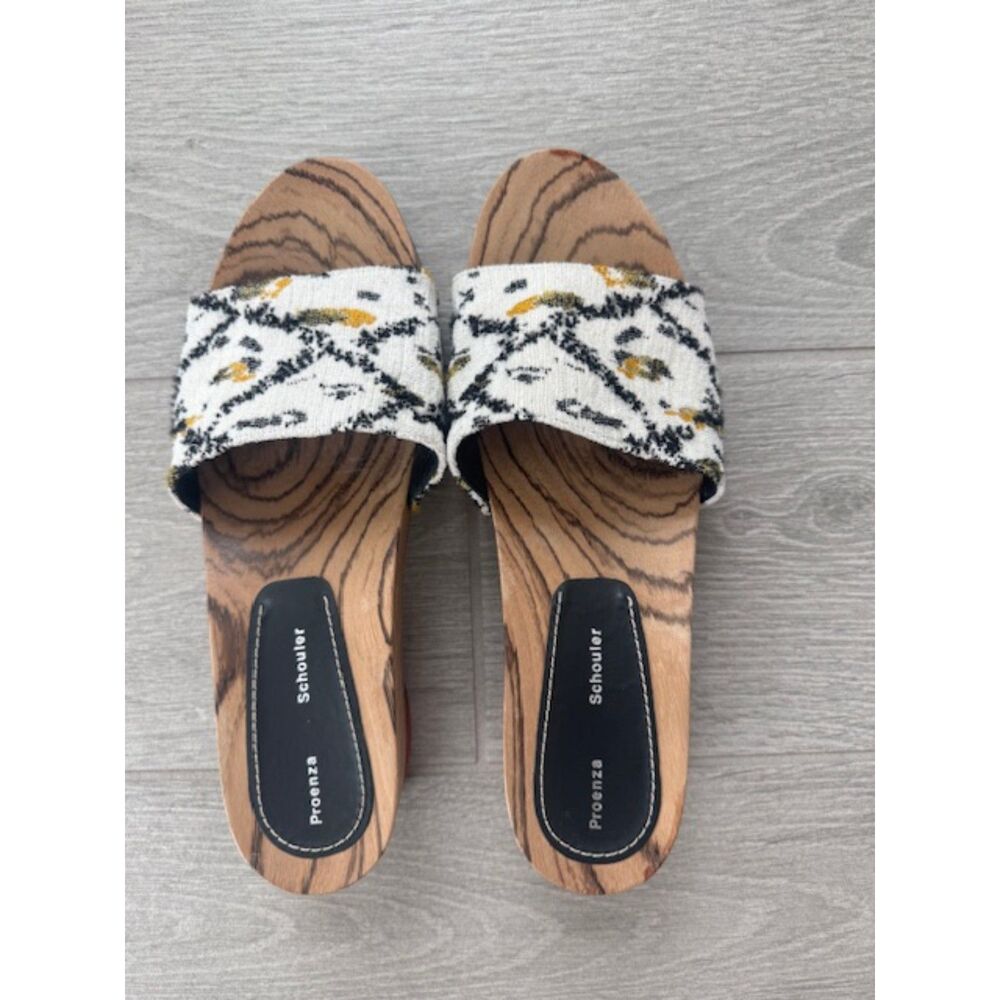 Proenza Schouler Tapestry Boho Women's Multi clogs, made in Italy